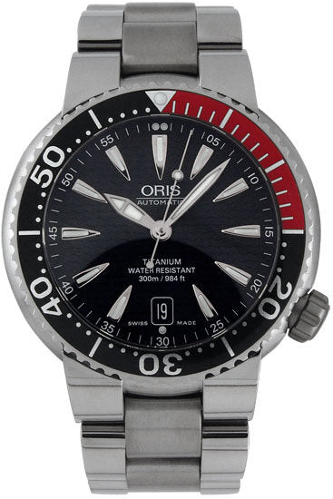 Oris Divers Titan Date Titanium Men's Watch #733-7562-7154MB - Watches of America