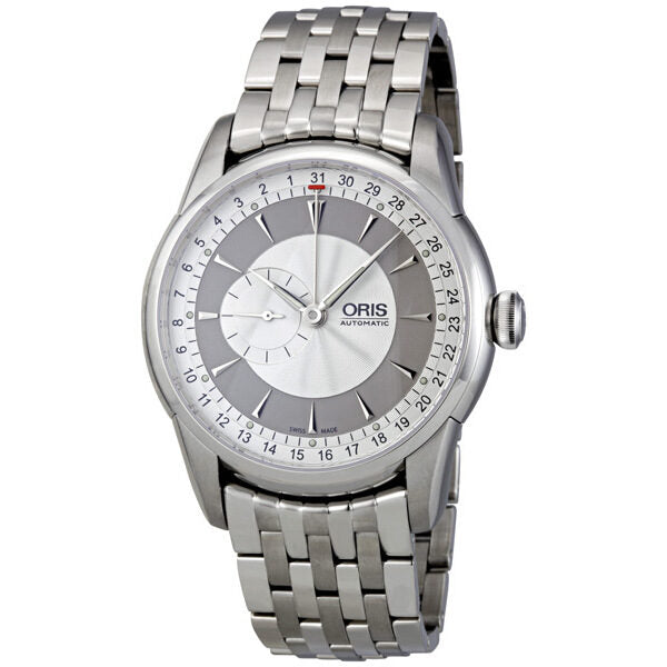 Oris Men's Artelier Silver Dial Stainless Steel Bracelet Automatic Watch 644-7597-4051MB#01 644 7597 4051 07 8 22 75 - Watches of America