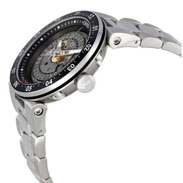 Oris Men's Williams F1 Team Skeleton Date  Automatic Watch 733-7613-4114MB #01 733 7613 4114 07 8 24 75 - Watches of America #2