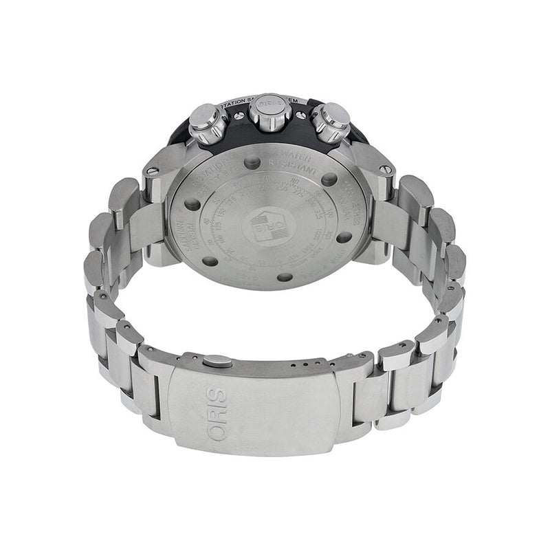 Oris ProDiver Chronograph Black Dial Titanium Men's Watch #01 774 7683 7154-Set - Watches of America #3