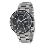 Oris ProDiver Chronograph Black Dial Titanium Men's Watch #01 774 7683 7154-Set - Watches of America