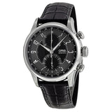Oris Raid 2012 Chronograph GMT Automatic Black Dial Men's Watch #677-7603-4084LS - Watches of America