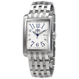 Oris Rectanglar Date Automatic Silver Dial Watch #01 561 7657 4061 - Watches of America
