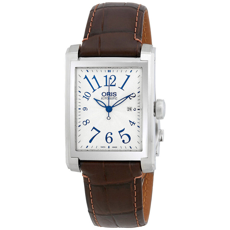 Oris Rectangular Automatic Silver Dial Men's Watch 01 561 7657 4061LS#01 561 7657 4061-07 5 21 70FC - Watches of America