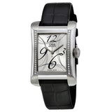 Oris Rectangular Date Automatic Diamond Silver Dial Ladies Watch #01 561 7621 4961-07 5 16 74 - Watches of America
