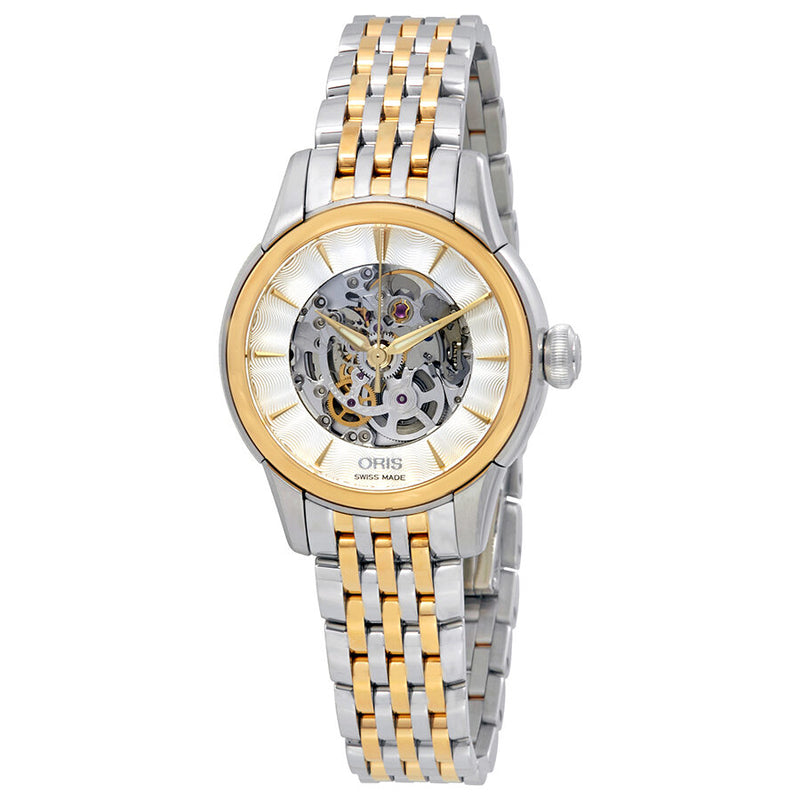 Oris Skeleton Automatic Silver Dial Ladies Watch #01 560 7687 4351-07 8 14 78 - Watches of America