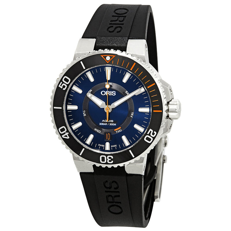 Oris Staghorn Restoration Limited Edition Automatic Blue Dial Men's Watch #01 735 7734 4185-SET RS - Watches of America