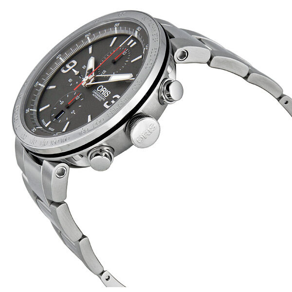 Oris TT1 Chronograph Grey Dial Stainless Steel Men s Watch 674