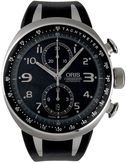 Oris TT3 Limited Edition Titanium Black Men's Automatic Watch #673-7587-7084RS - Watches of America