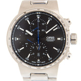 Oris Williams Chronograph Automatic Black Dial Unisex Watch #774 7717 4154 8 24 50 - Watches of America
