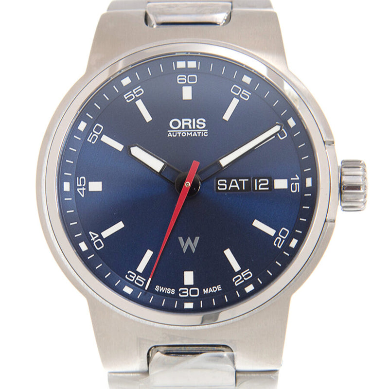 Oris Williams Day Date Automatic Blue Dial Unisex Watch #735 7716 4155 8 24 50 - Watches of America #2