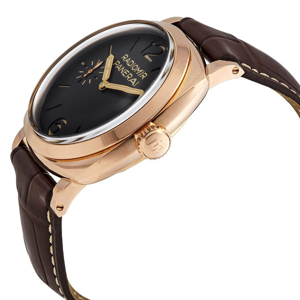 Panerai 1940 Oro Rosso Manual Wind Brown Dial 18k Rose Gold Men's Watch #PAM00398 - Watches of America #2