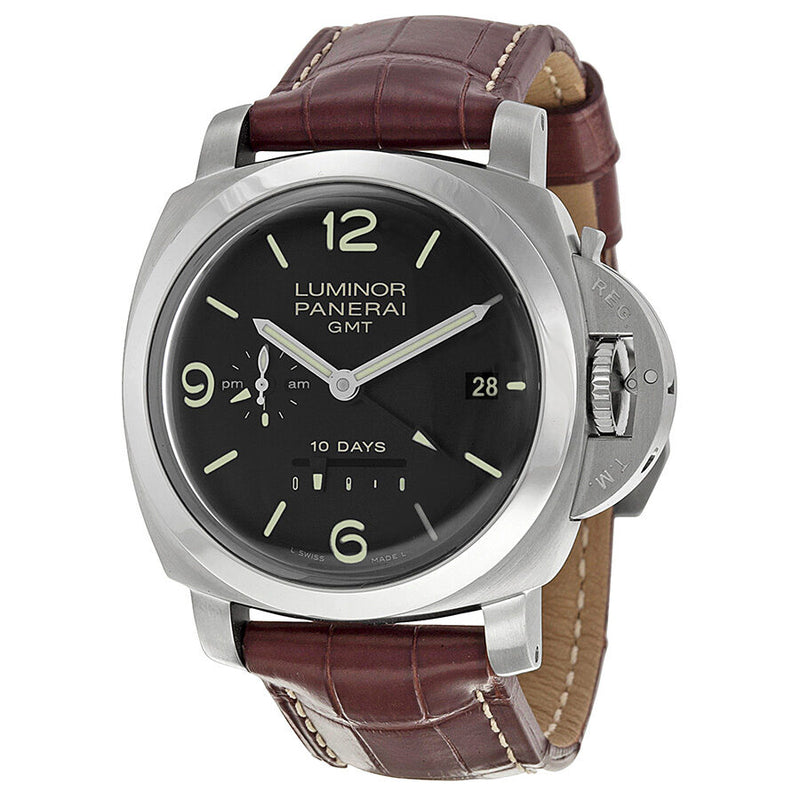 Panerai Luminor 1950 10 Days GMT 44mm Stainless Steel Men's Watch #PAM00270 - Watches of America