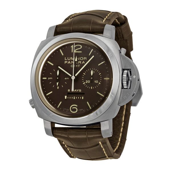 Panerai Luminor 1950 8 Days Chrono Monopulsante GMT Men's Watch #PAM00311 - Watches of America