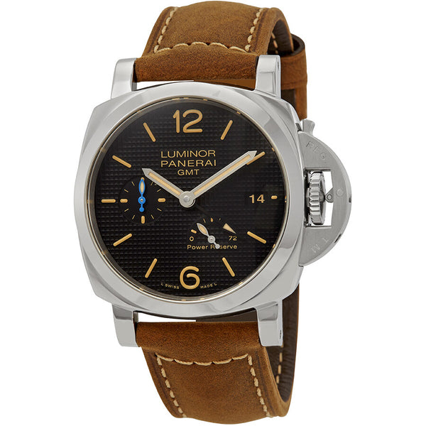 Panerai Luminor 1950 Automatic Black Dial Men's Watch #PAM01537 - Watches of America