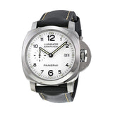 Panerai Luminor 1950 Automatic White Dial Men's Watch #PAM00499 - Watches of America