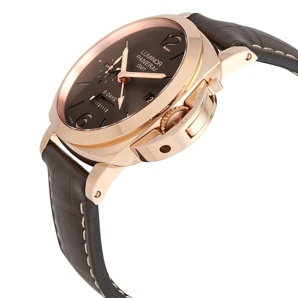 Panerai Luminor 1950 Brown Dial 18k Rose Gold Men's Watch #PAM00576 - Watches of America #2