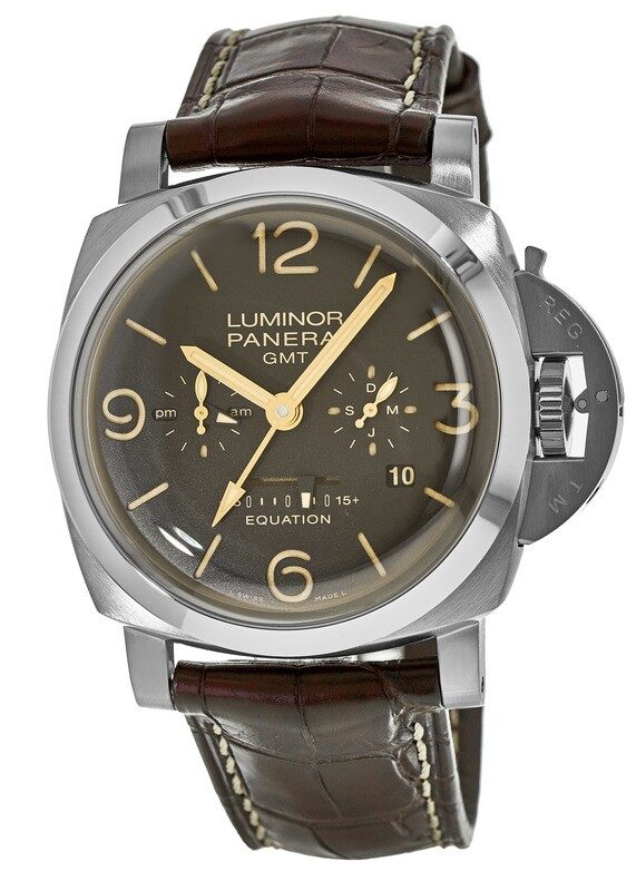 Panerai Luminor 1950 Equation Of Time 8 Days GMT Men's Watch #PAM00656 - Watches of America