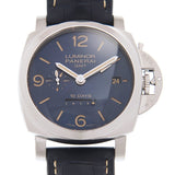 Panerai Luminor 1950 GMT 10 Day Power Reserve Automatic Blue Dial Men's Watch #PAM00986 - Watches of America