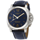 Panerai Luminor 1950 GMT Automatic Blue Dial Men's Watch #PAM01033 - Watches of America