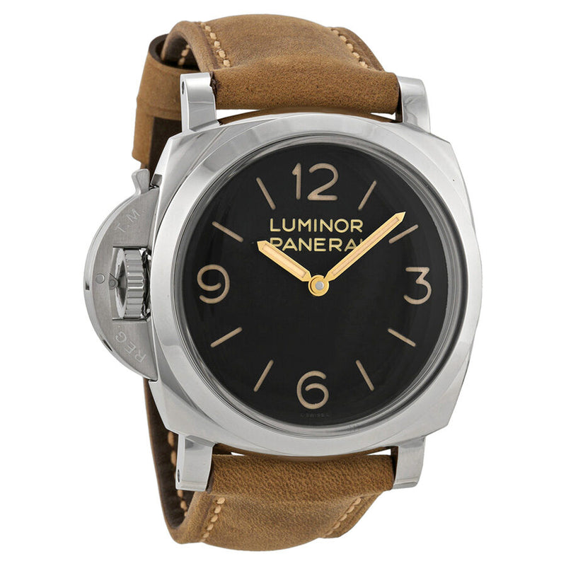 Panerai Luminor 1950 Left-handed 3 Days Acciaio Men's Watch #PAM00557 - Watches of America