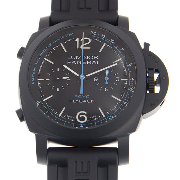 Panerai Luminor 1950 PCYC Chronograph Automatic Black Dial Men's Watch #PAM00788 - Watches of America