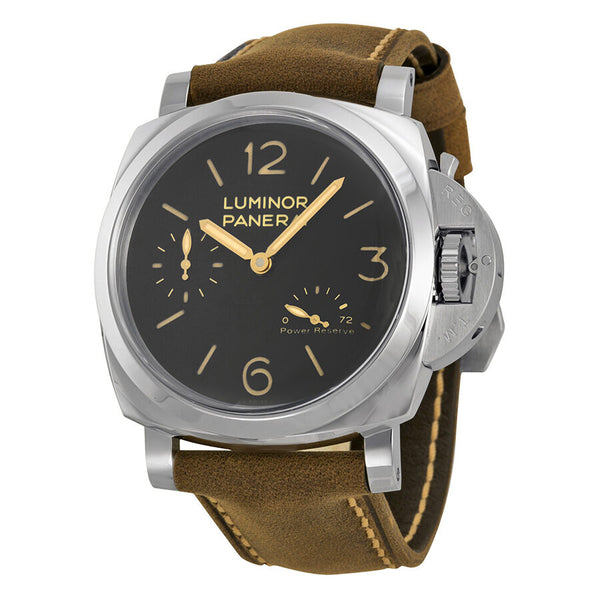 Panerai Luminor 1950 Power Reserve Black Dial Men's Watch #PAM00423 - Watches of America