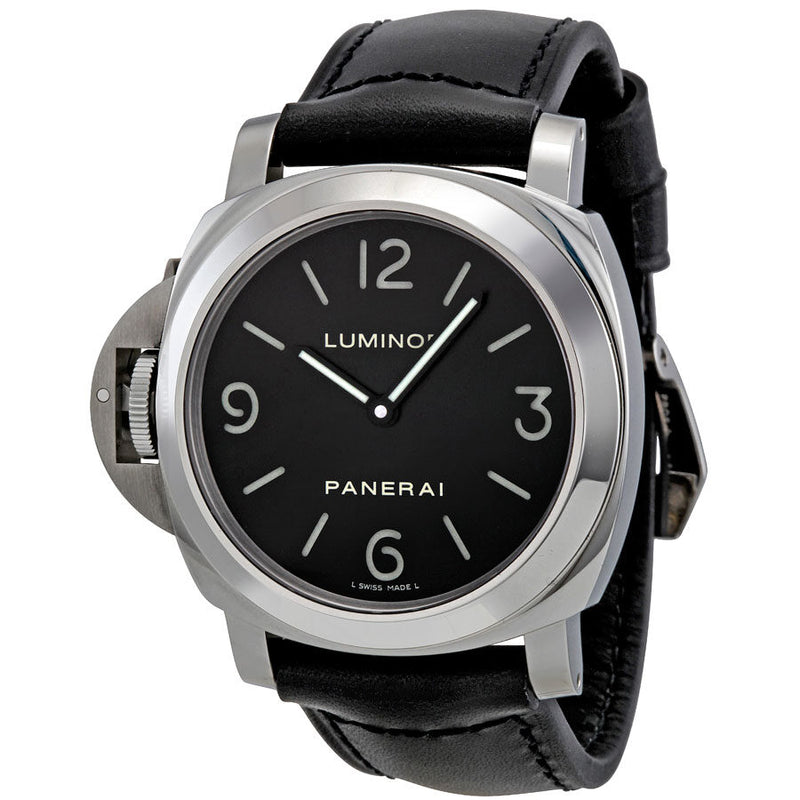 Panerai Luminor Base Reloj mec nico para hombre con esfera negra