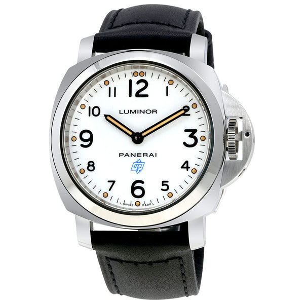 Panerai Luminor Base Logo Acciaio Hand Wound Men's Watch #PAM00630 - Watches of America