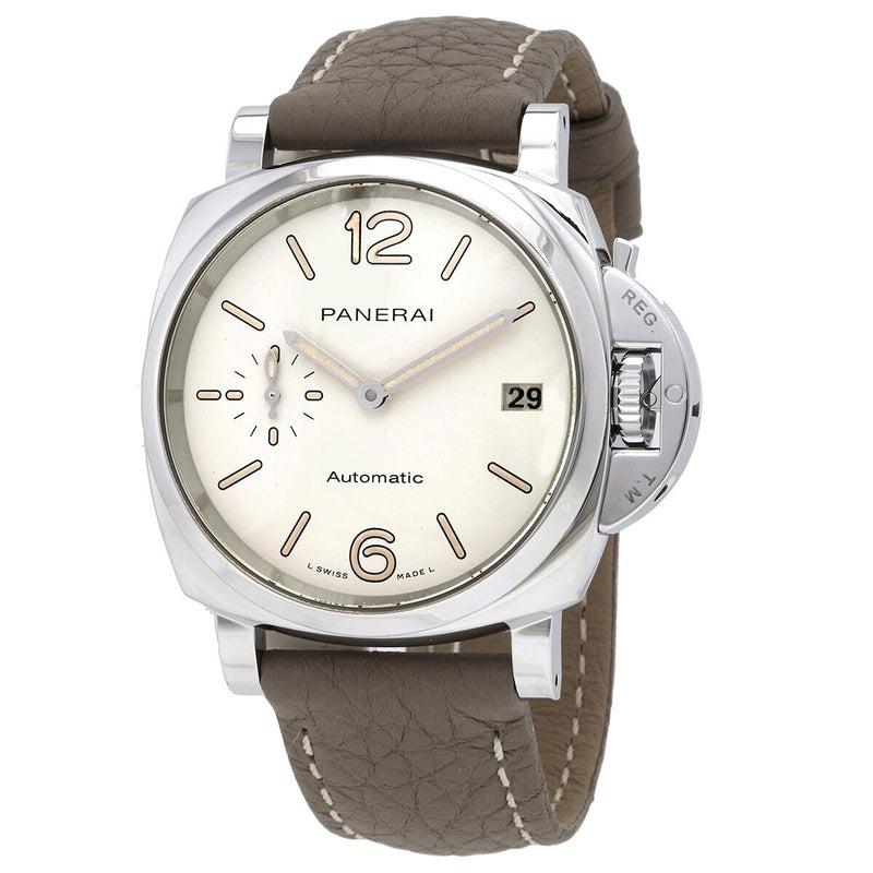 Panerai Luminor Due Automatic White Dial 38 mm Watch #PAM01043 - Watches of America