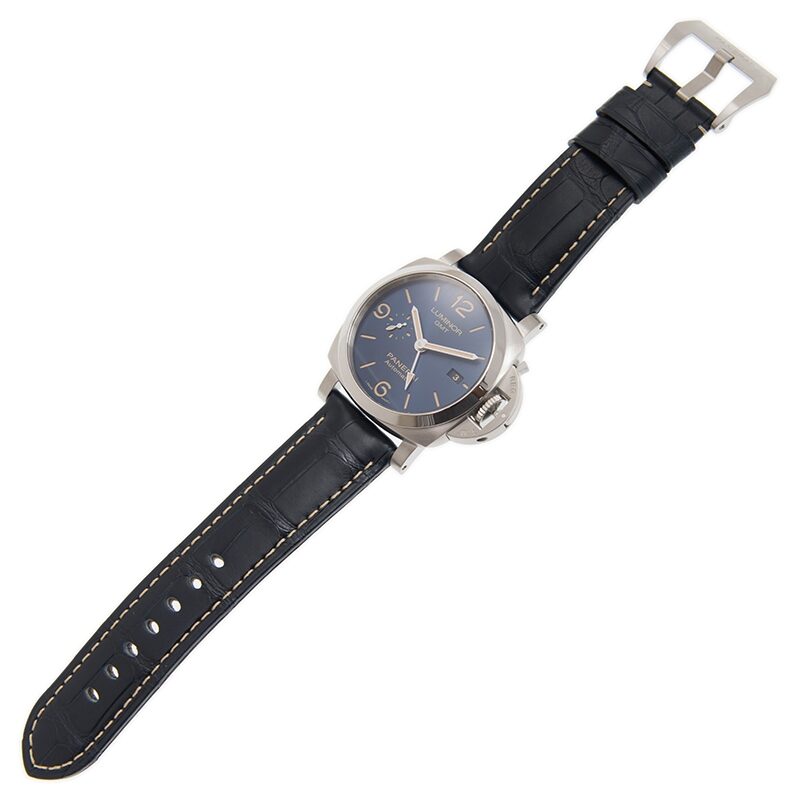 Panerai Luminor GMT Automatic Blue Dial Men's Watch #PAM01033 - Watches of America #2