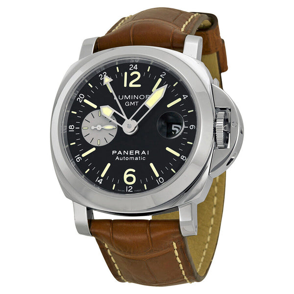 Panerai Luminor GMT Black Dial Automatic GMT Men's Watch #PAM00088 - Watches of America