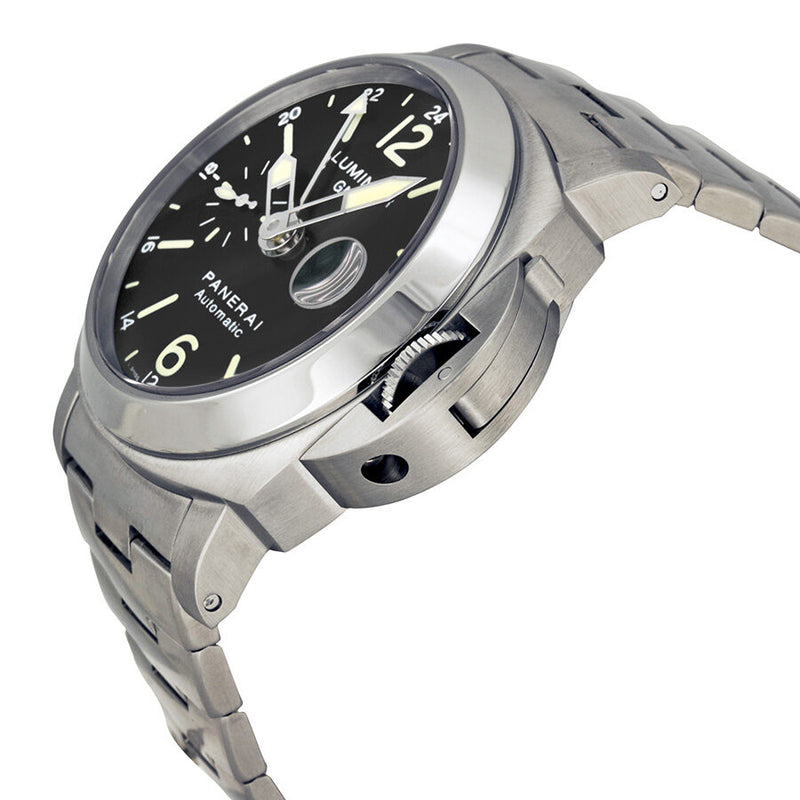 Panerai Luminor GMT Black Dial Stainless Steel Men's Watch #PAM00297 - Watches of America #2