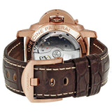 Panerai Luminor Marina 1950 3 Days Automatic Brown Dial 18 kt Rose Gold Men's Watch #PAM00393 - Watches of America #3