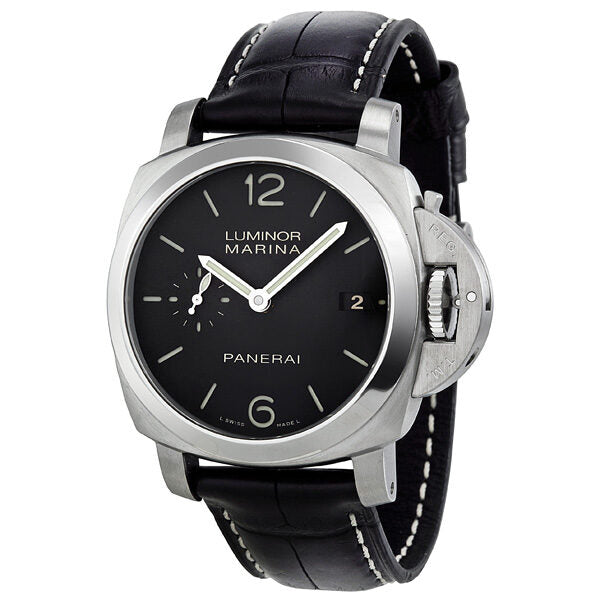 Panerai Luminor Marina 1950 Automatic Black Dial Men's Watch #PAM00392 - Watches of America