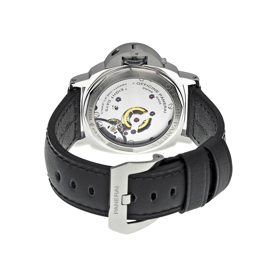 Panerai Luminor Marina 8 Days Acciaio Mechanical White Dial Men s Watch PAM00563 Watches of America