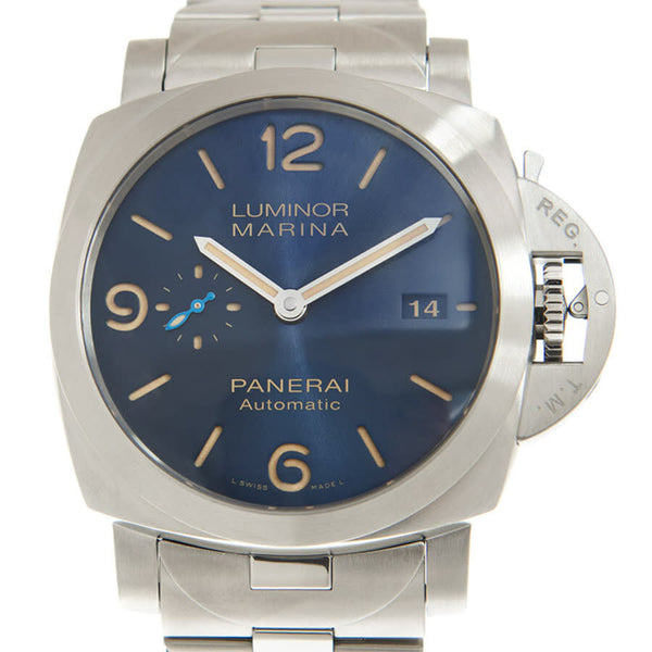 Panerai Luminor Marina Automatic Blue Dial Men's Watch #PAM01058 - Watches of America