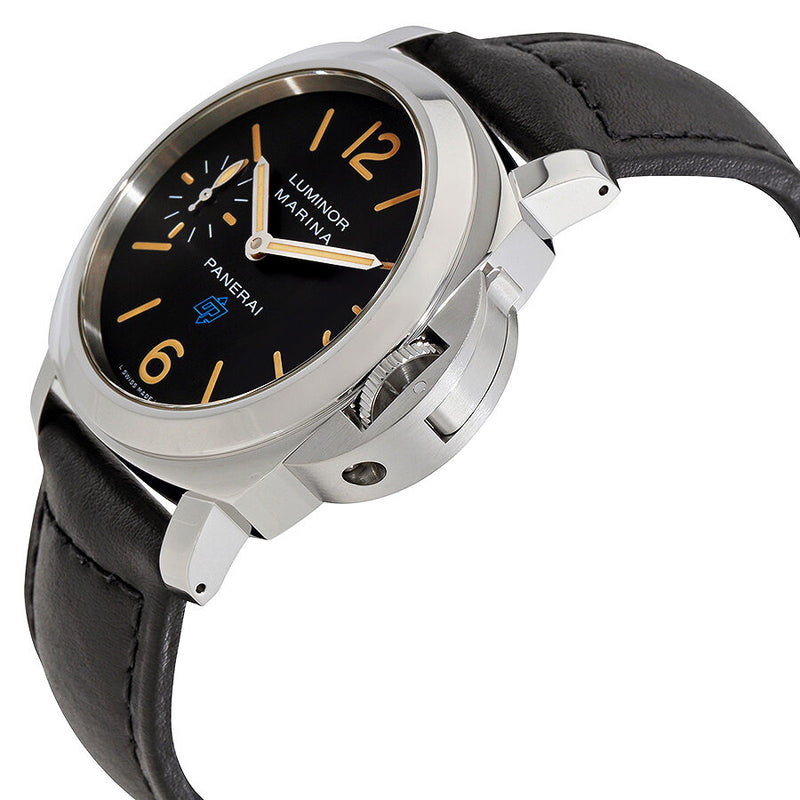 Panerai Luminor Marina Hand Wound Black Dial Men s Watch PAM00631 Watches of America