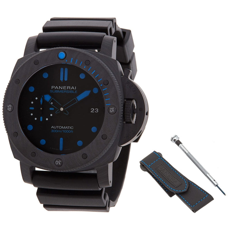 Panerai Luminor Submersible 1950 Carbotech Automatic Black Dial Men's Watch #PAM01616 - Watches of America