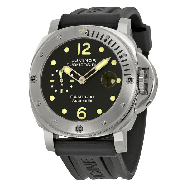 Panerai Luminor Submersible Black Dial Men's Watch #PAM00024 - Watches of America