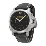 Panerai Luminora Marina 1950 Automatic Black Dial Men's Watch #PAM00359 - Watches of America