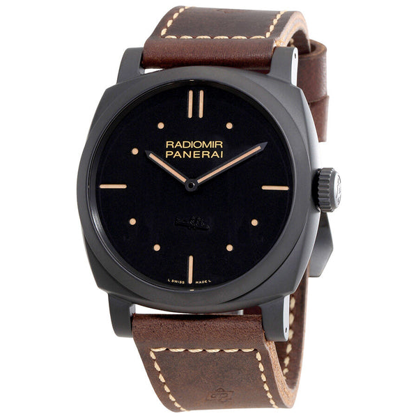Panerai Radiomir 1940 3 Days Ceramica Black Dial Men's Watch #PAM00577 - Watches of America