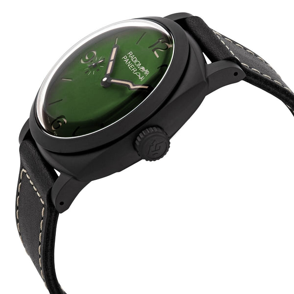 Panerai Radiomir 48MM Hand Wind Military Green Dial Ceramic Men's 48 mm Watch #PAM00997 - Watches of America #2