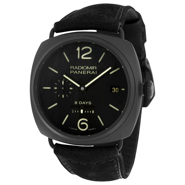Panerai Radiomir 8 Days Black Ceramica Men's Watch #PAM00384 - Watches of America