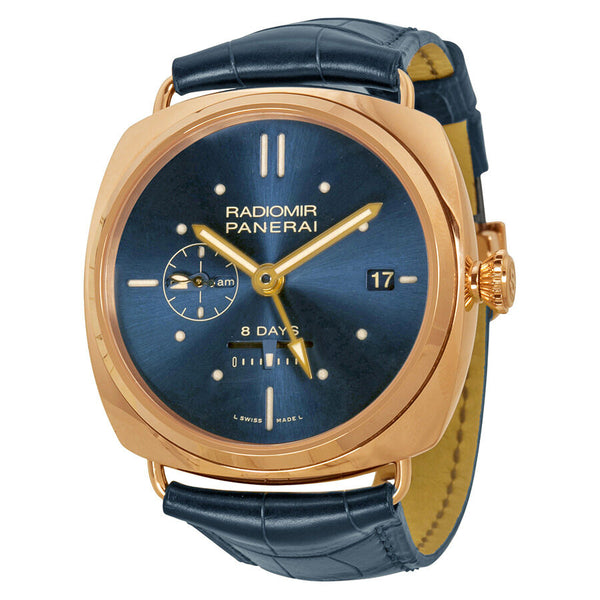 Panerai Radiomir 8 Days GMT Oro Rosso Mechanical Men's Watch #PAM00538 - Watches of America