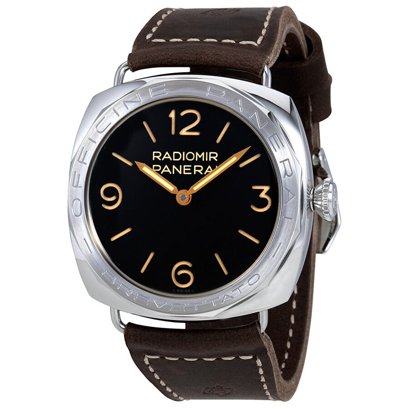 Panerai Radiomir Hand Wound Black Dial Limited Editon Men's Watch #PAM00685 - Watches of America