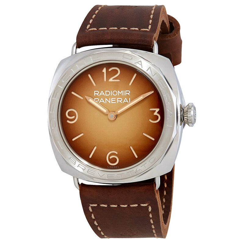 Panerai Radiomir Brown Dial Men's Watch #PAM00687 - Watches of America