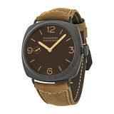 Panerai Radiomir Composite Brown Dial Men's Watch #PAM00504 - Watches of America