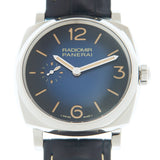 Panerai Radiomir Hand Wind Blue Dial Men's Watch #PAM01144 - Watches of America
