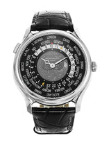 Patek Philippe Anniversary Series World Time Moon Automatic Black Dial Watch #5575G-001 - Watches of America